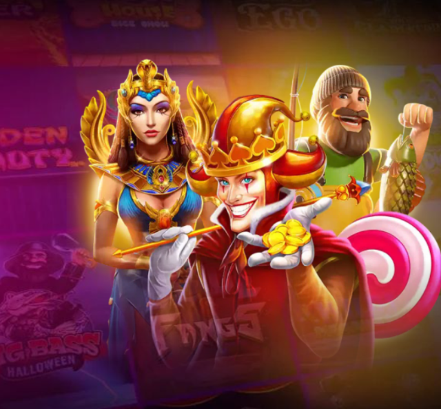 NV Casino Spielmotive mit ägyptischer Königin, Joker und nordischem Krieger